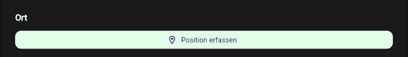 Baustein Geo-Position beim Ausfüllen in der App-Webansicht